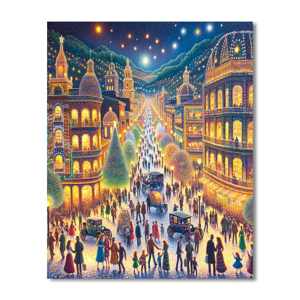 Luz De Las Naciones - Colombia Paint By Number