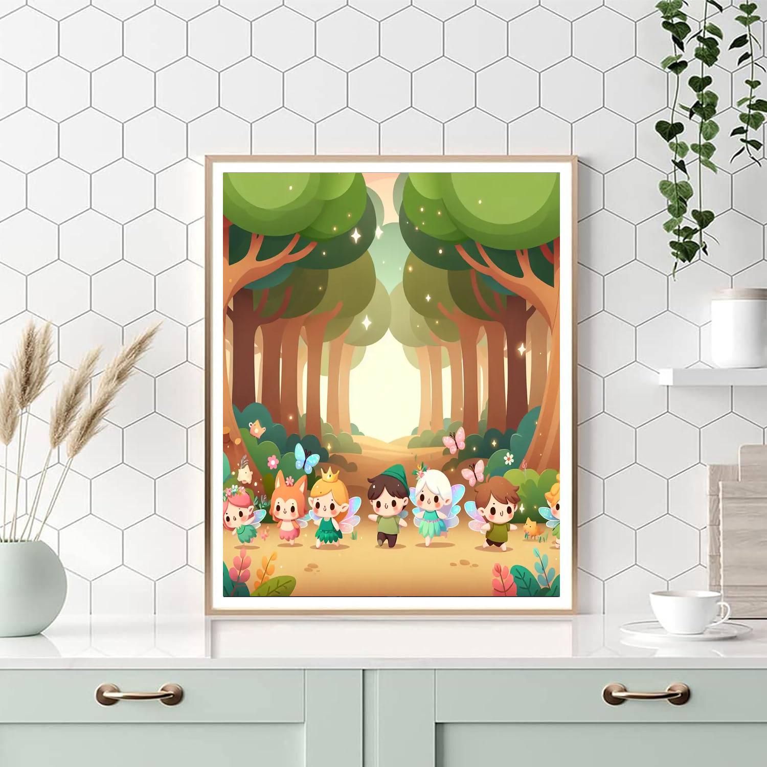 Fairy Tale Forest Quest Paint By Number