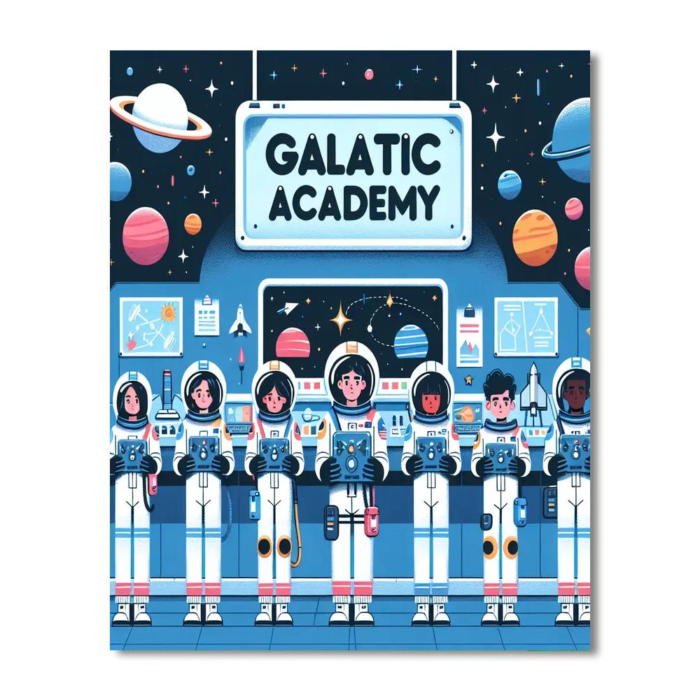 Galactic Academy Paint By Number