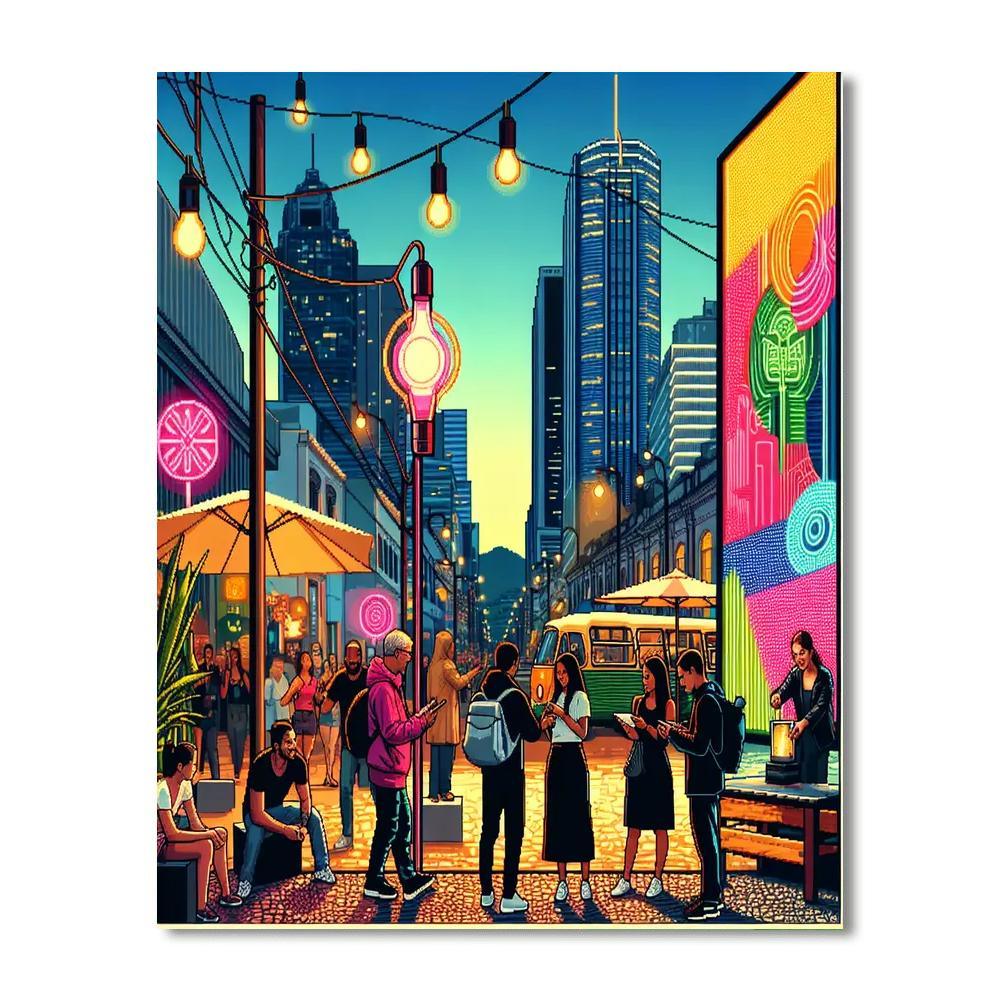 Rio Art Week - Brazil Painting Number Kit