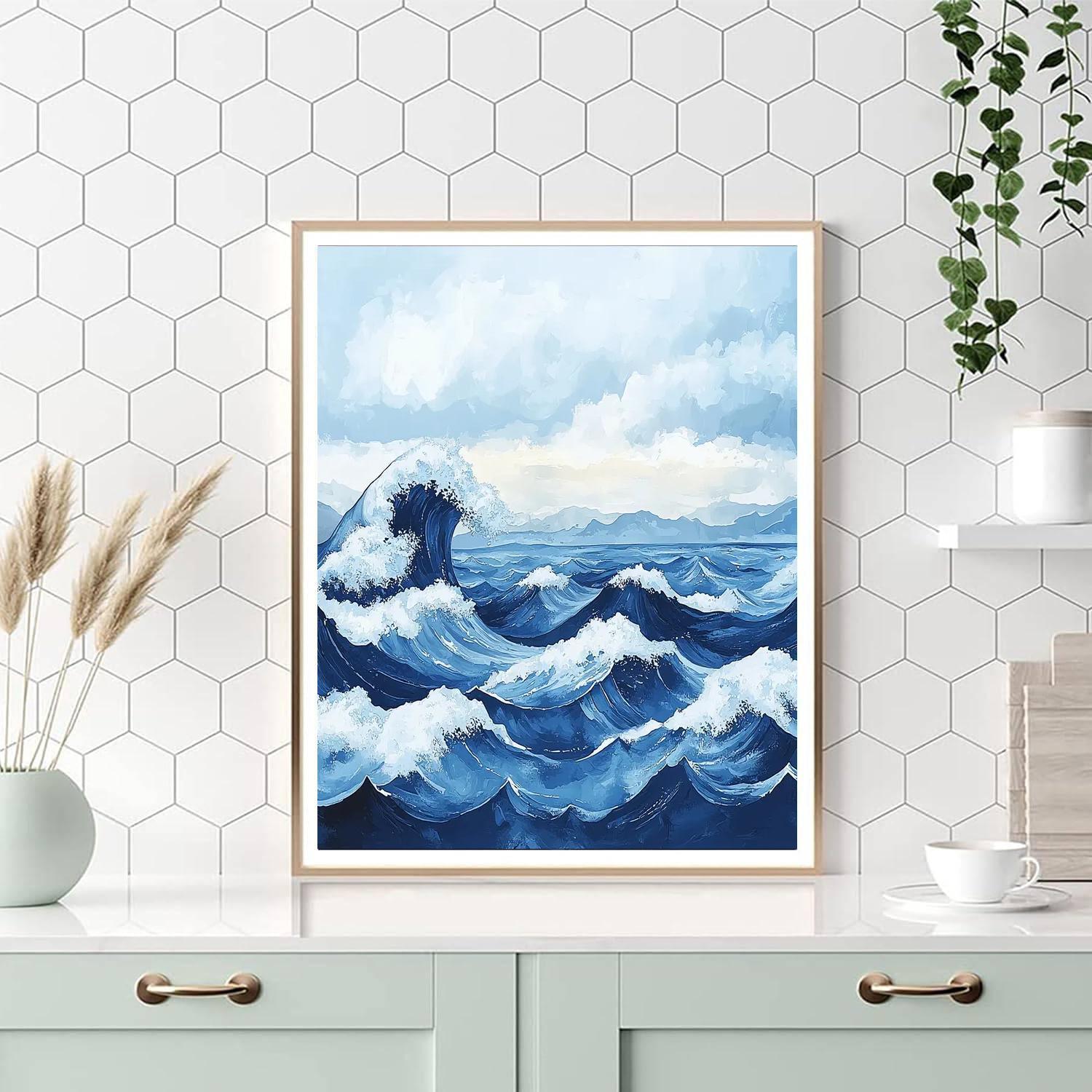 Katsushika Hokusai Inspired The Timeless Nautical  Paint By Numbers