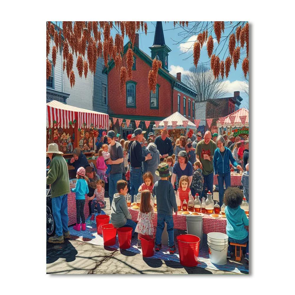 Upstate New York Maple Festival - Usa Paint By Number