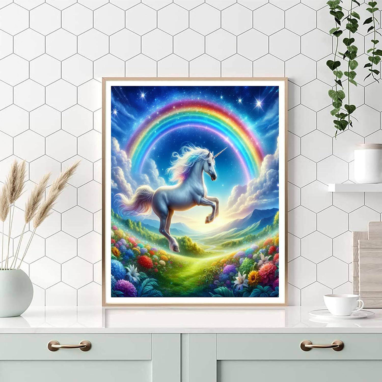 Creative Unicorn Adventure Numbered Painting Kits