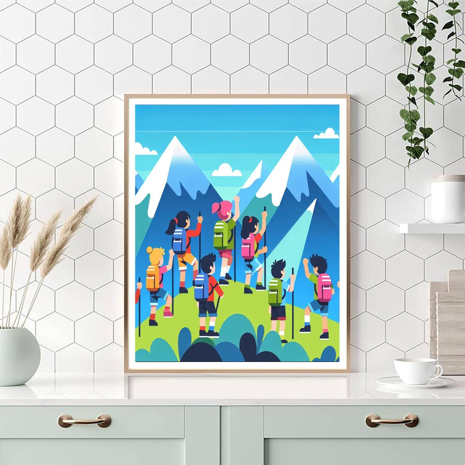 Mountain Top Adventures Paint By Numbers Kits