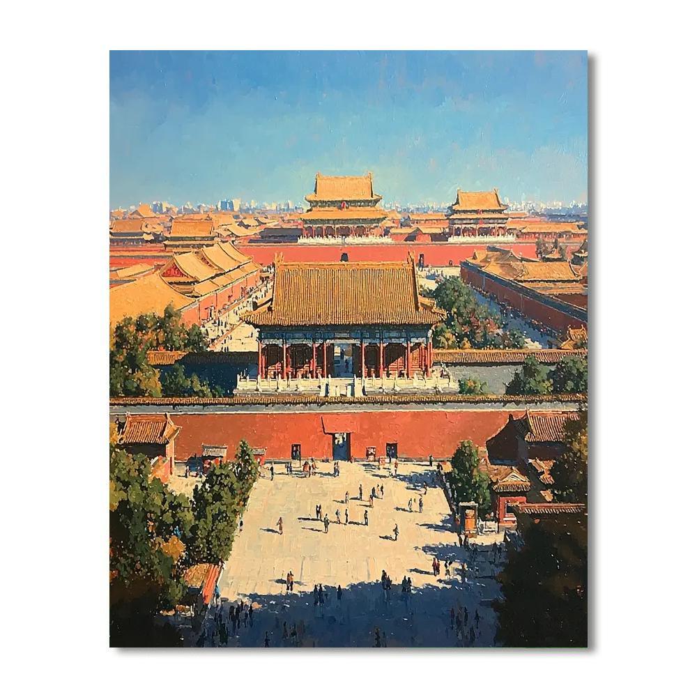 The Forbidden City Paint By Number