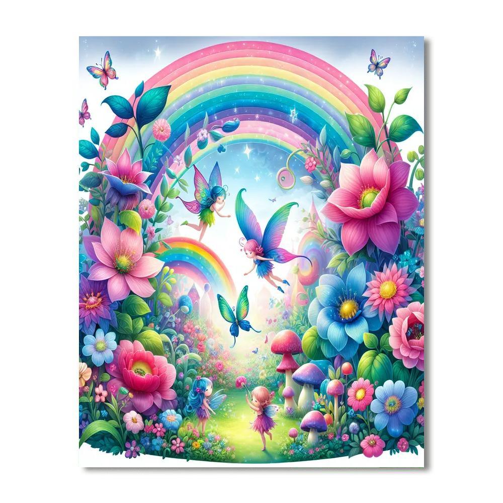 Magical Garden Wonderland Numbered Painting Kits