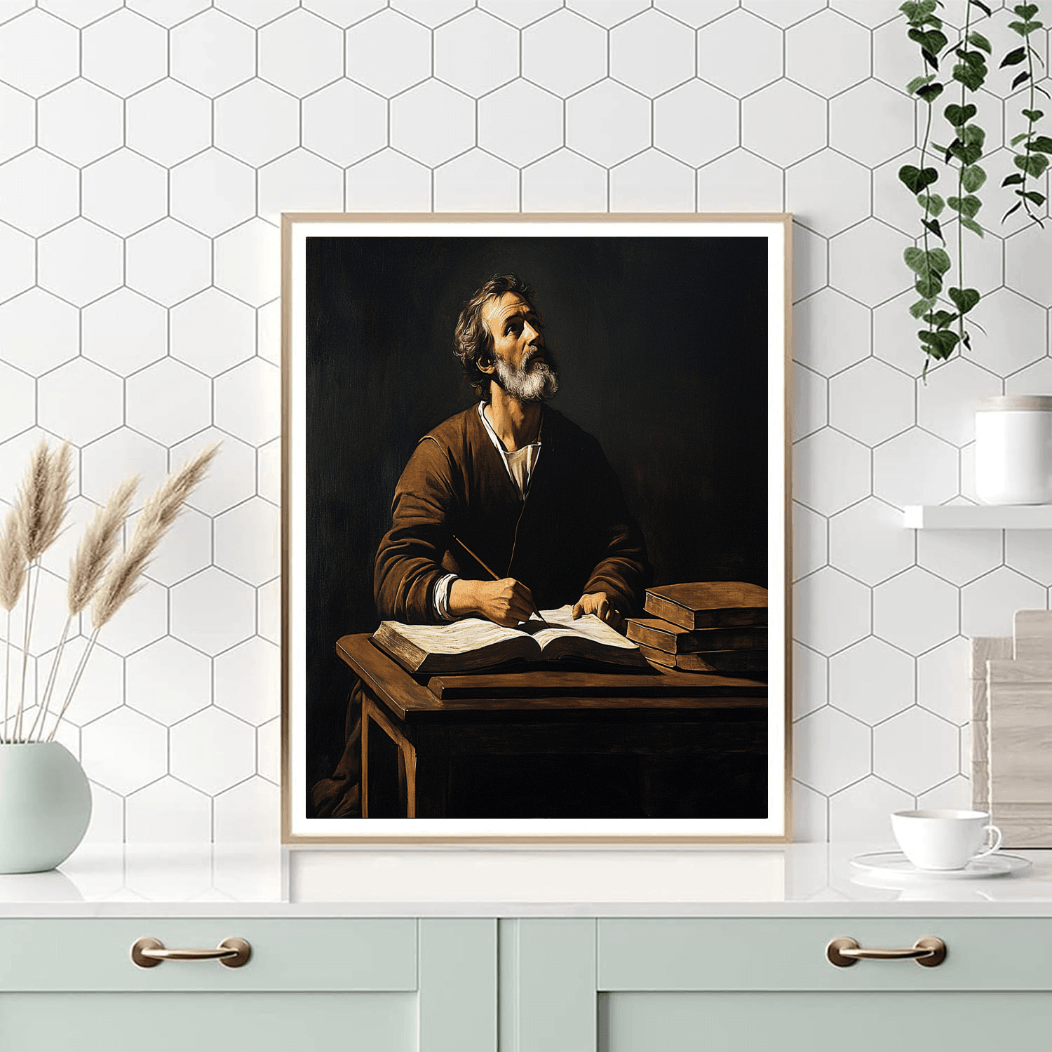 Caravaggio Inspired Illusion Of Light  Paint By Numbers Kits