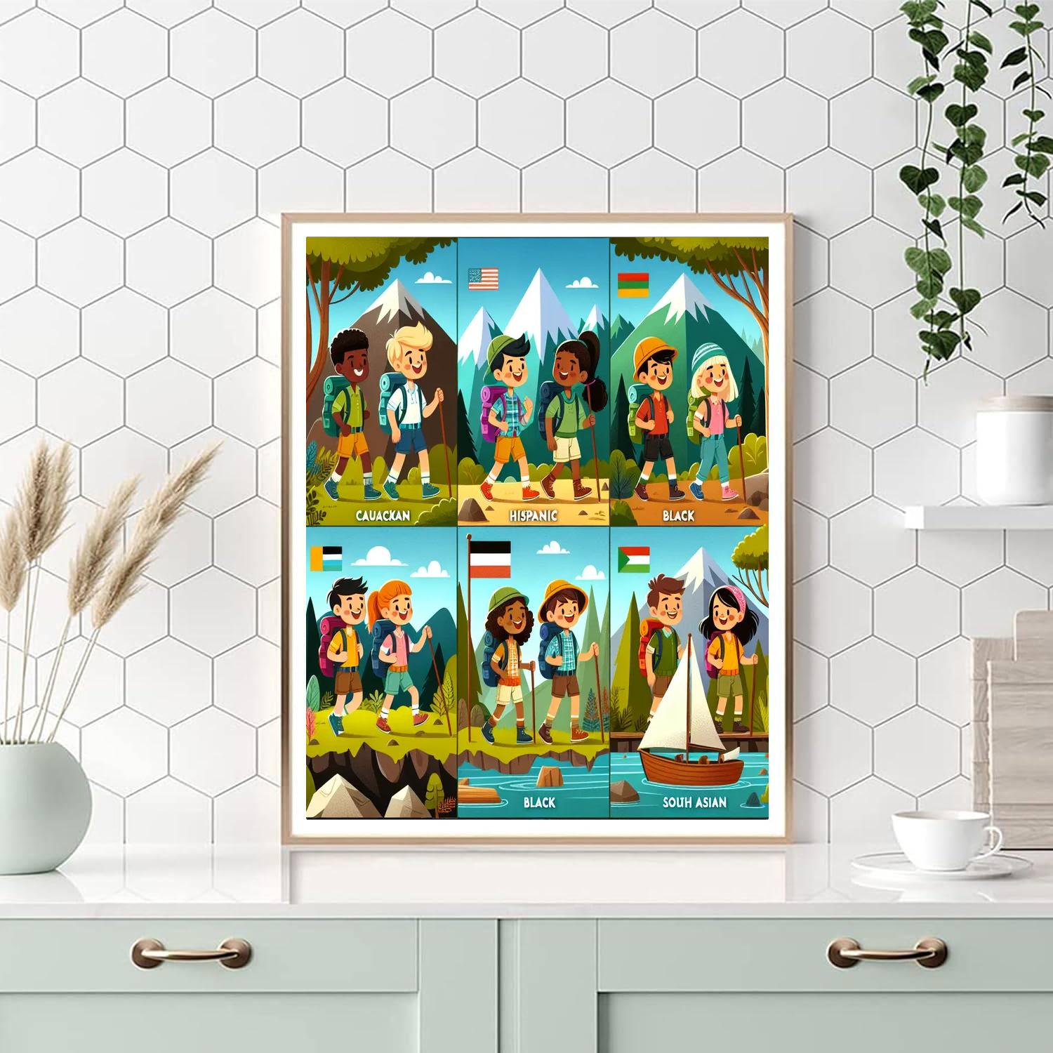 Amazing Adventures Paint By Numbers Art