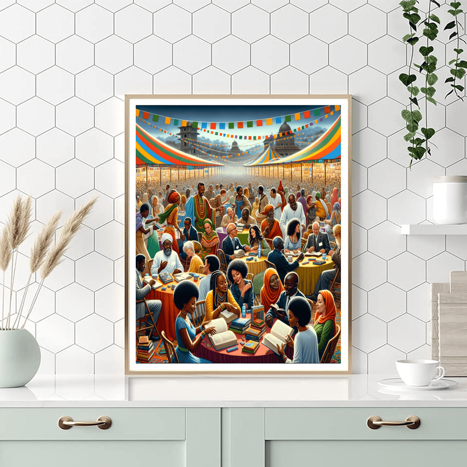 Nairobi International Book Festival - Kenya Painting By Numbers Kit