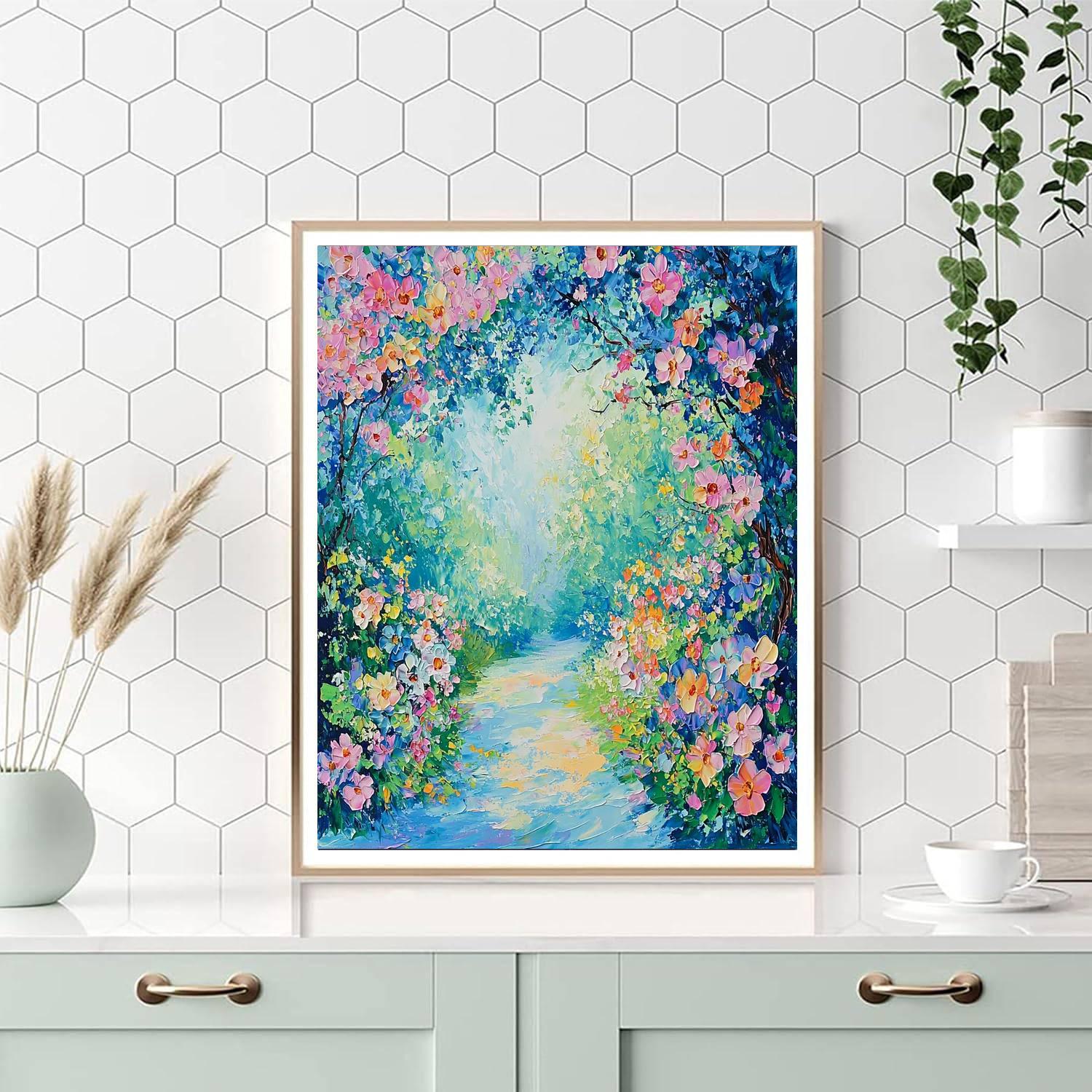 Mom's Garden Of Joy Paint By Number