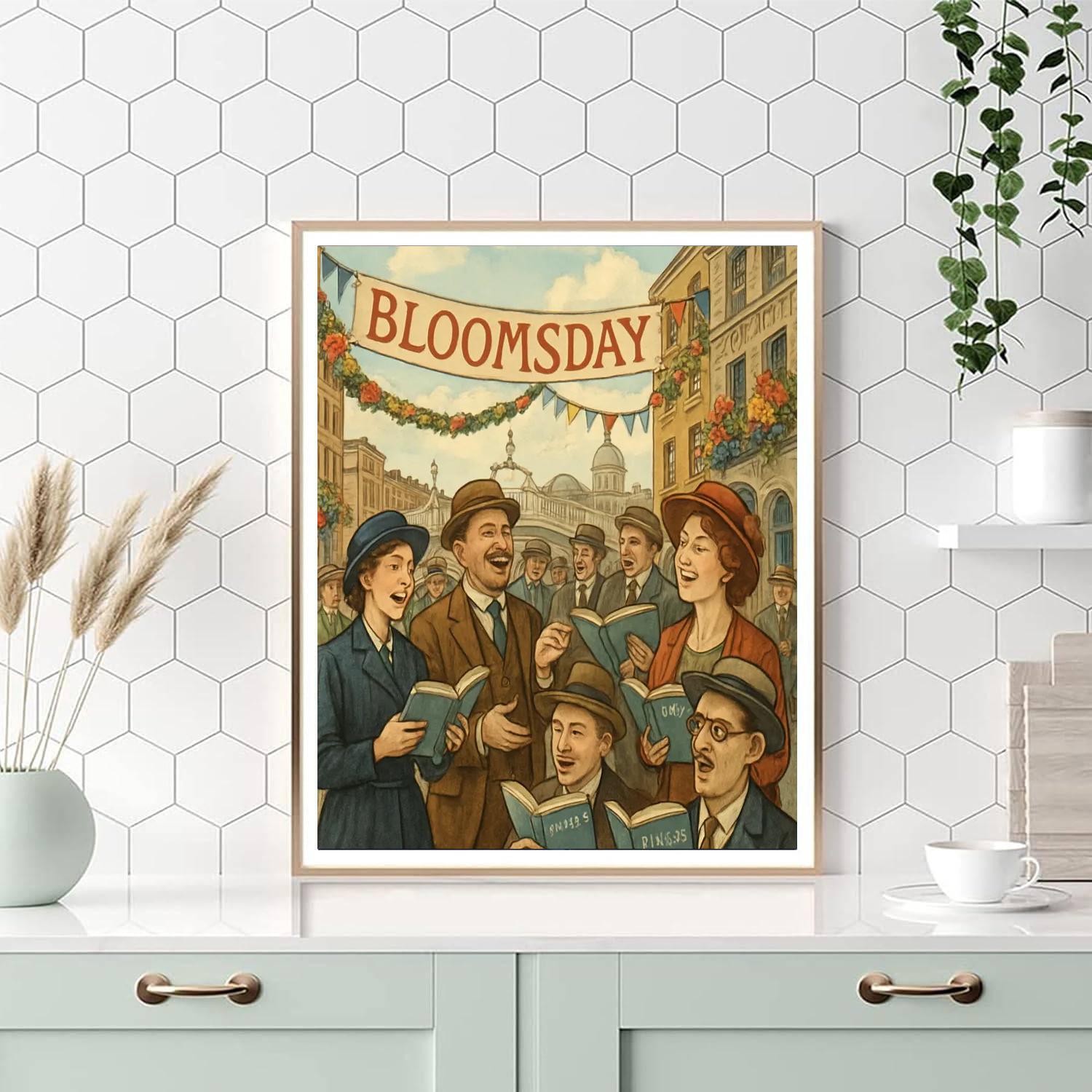 Bloomsday - Dublin, Ireland Paint By Numbers Art