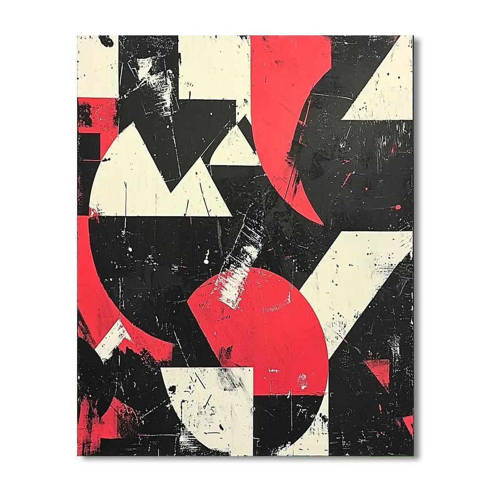 Banksy Inspired Blind Consumption  Paint By Numbers Kits