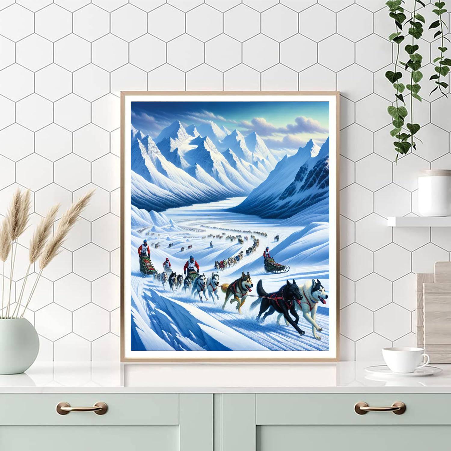 Yukon Quest - Canada And Usa Paint By Numbers Art