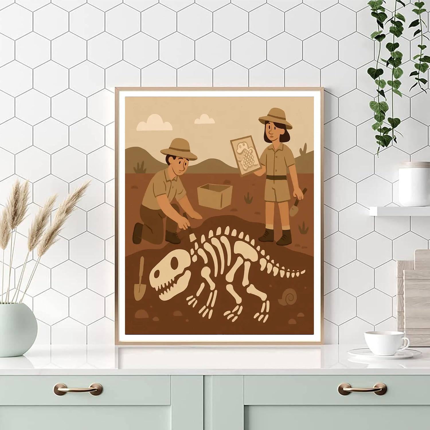 Fossil Expedition Paint By Color