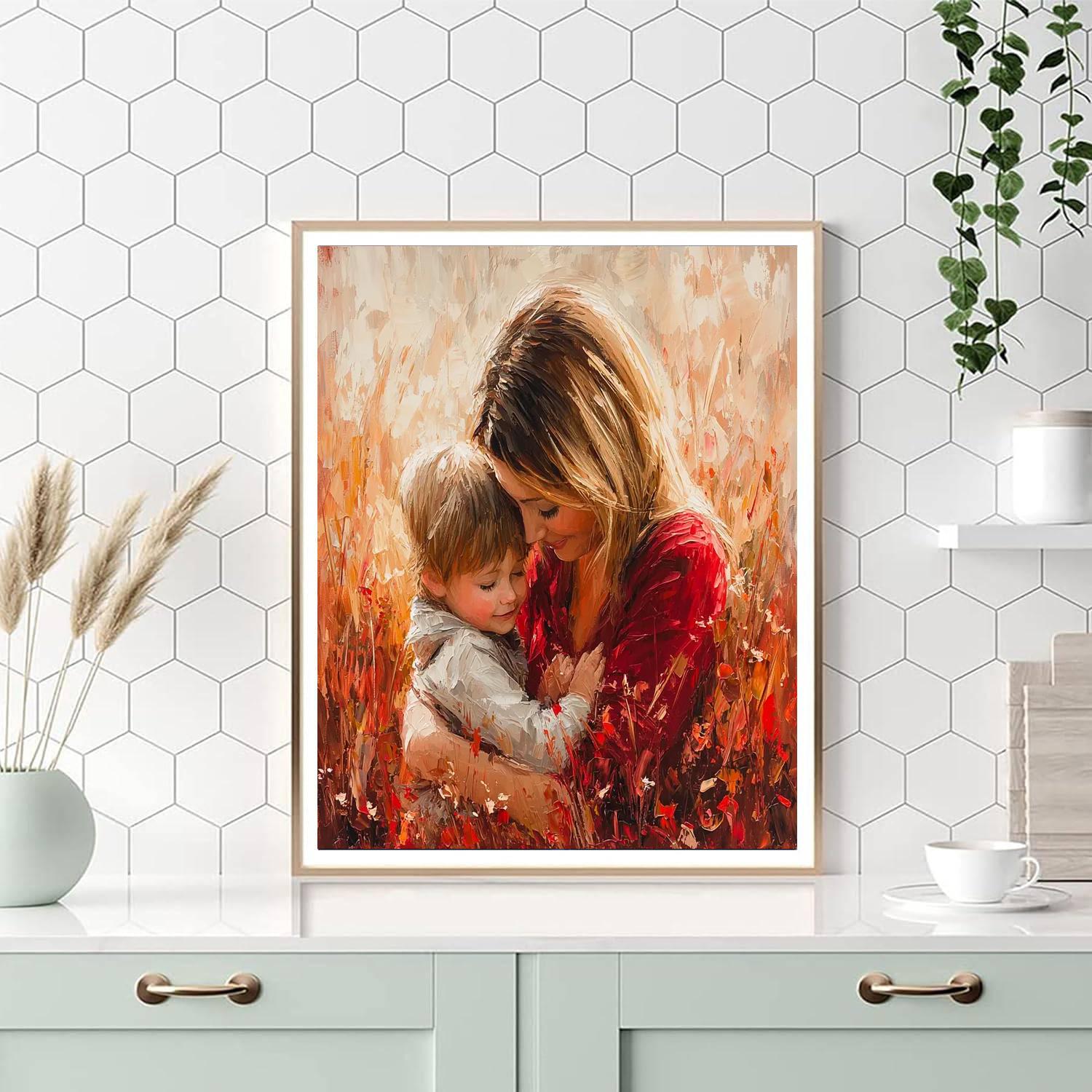 A Hug That Lasts Forever Paint By Color
