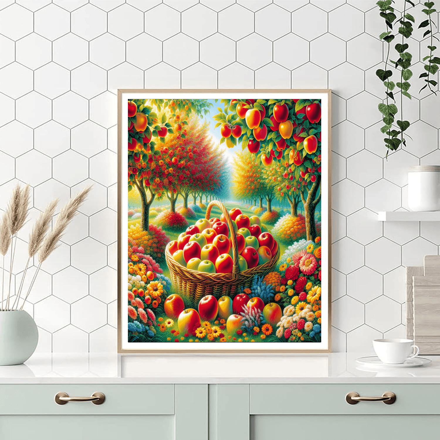 Sunny Orchard Harvest Paint By Numbers