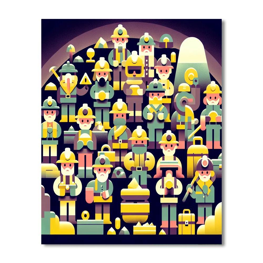 Cave Explorer Adventure Paint By Numbers