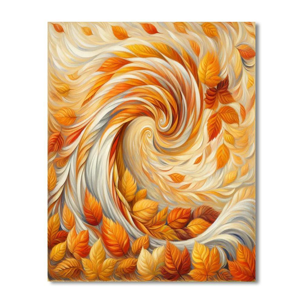 Autumnal Whisper Symphony Number Painting