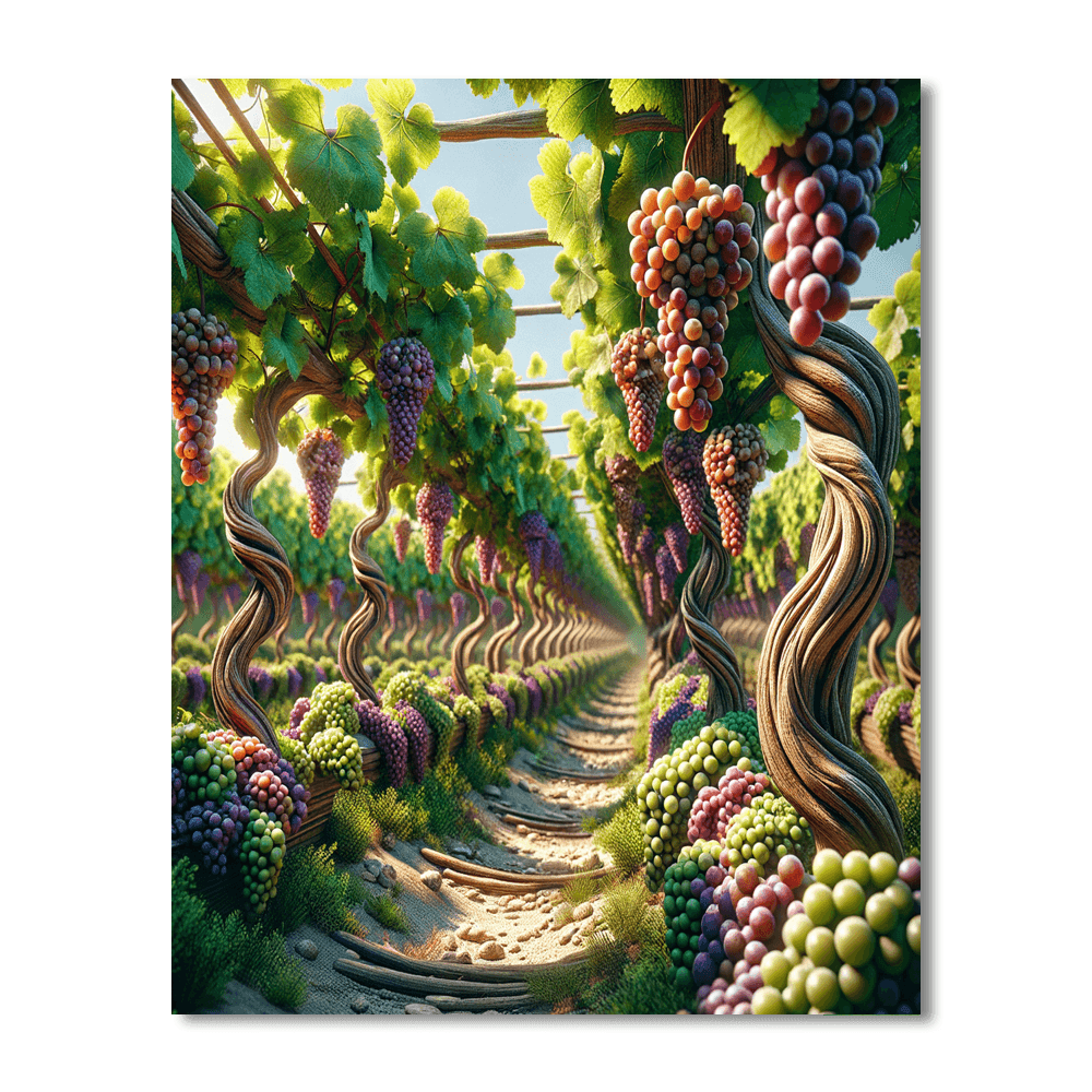 Vibrant Vineyard Vines Numbered Painting Kits
