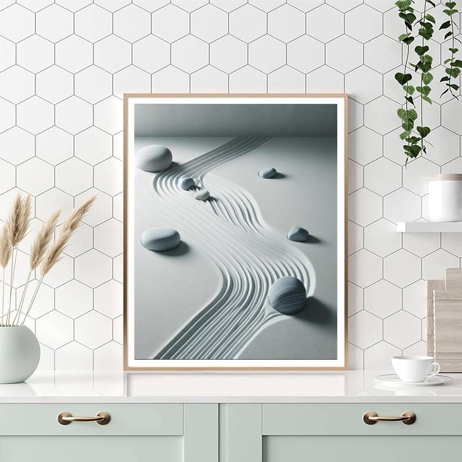 Zen Garden Simplicity Paint By Numbers Kits