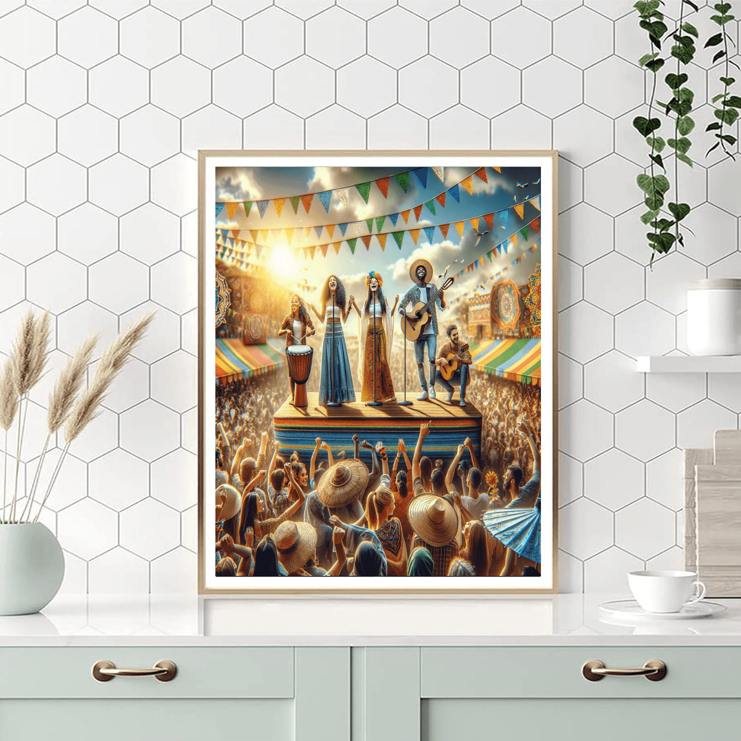 Festa Do Avante! - Portugal Painting By Numbers Kit