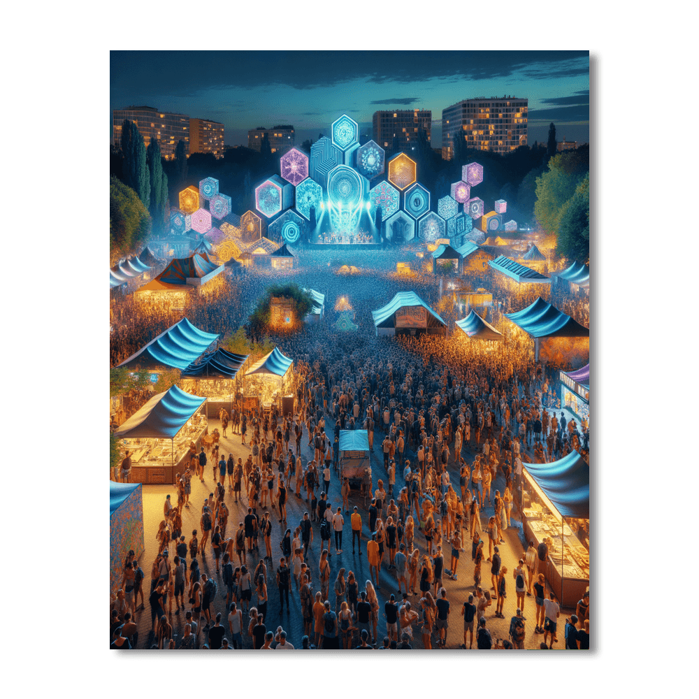 Lollapalooza - Usa Paint By Numbers Kits