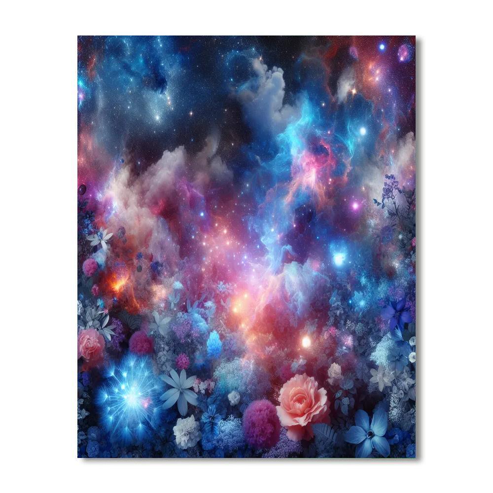 Ethereal Celestial Garden Numbered Painting Kits