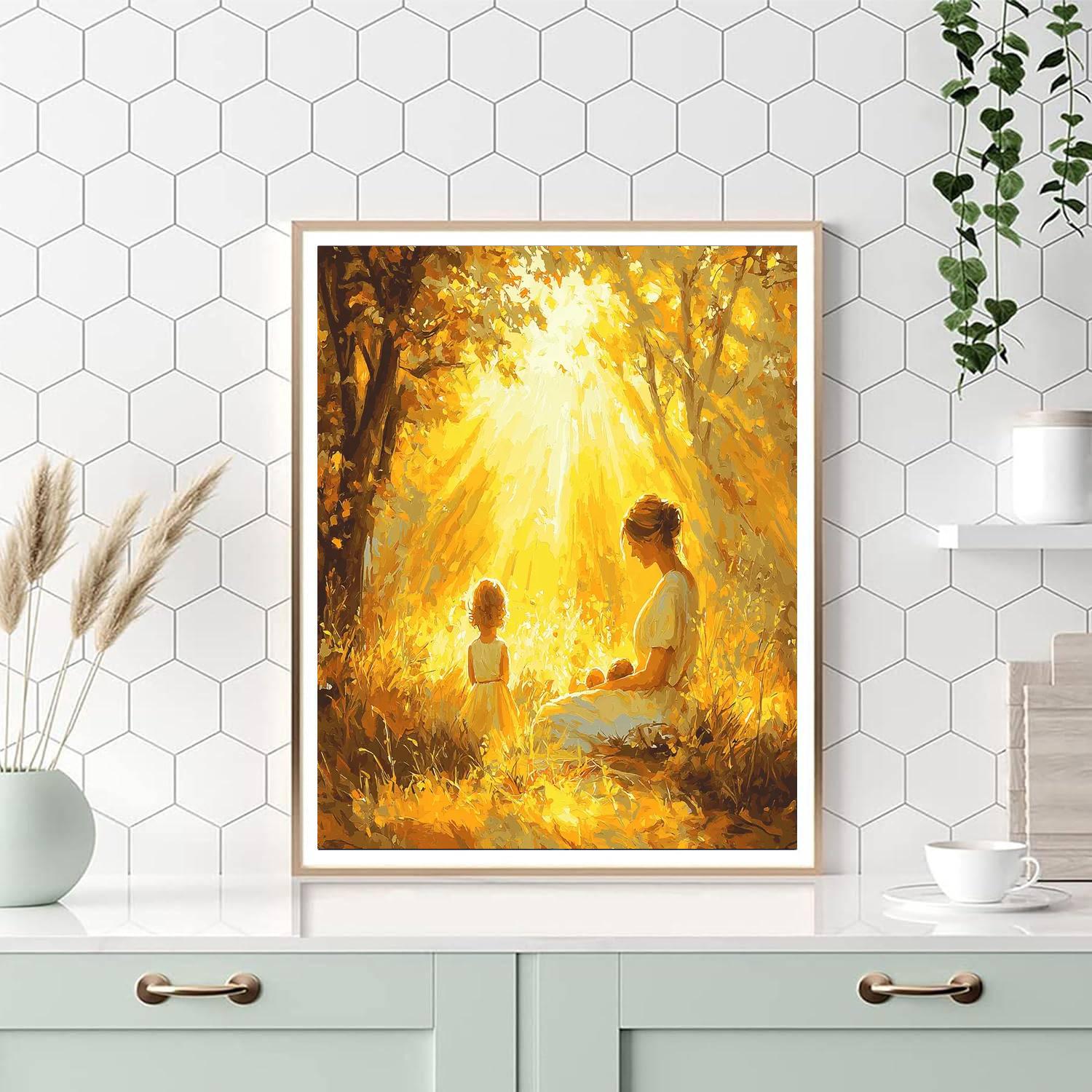 Mother’s Sunshine Numbered Painting Kits