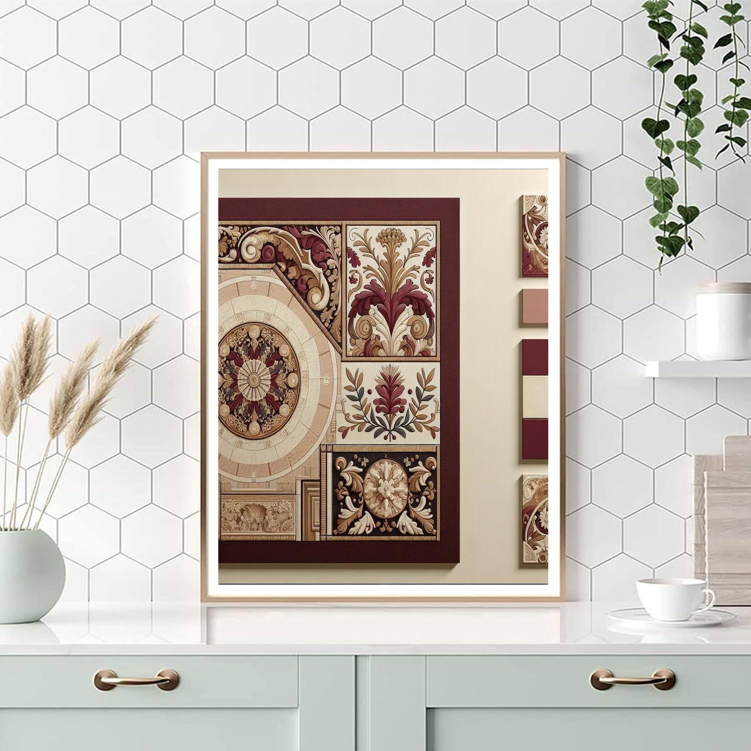 Renaissance Reflection Wall Art Paint By Numbers Kits