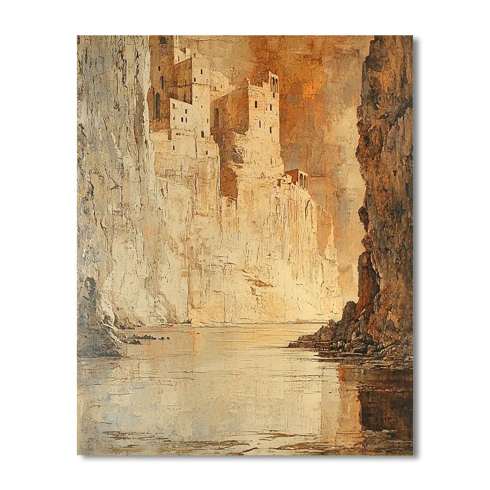 Michelangelo Inspired Veil Of Nature  Paint By Numbers