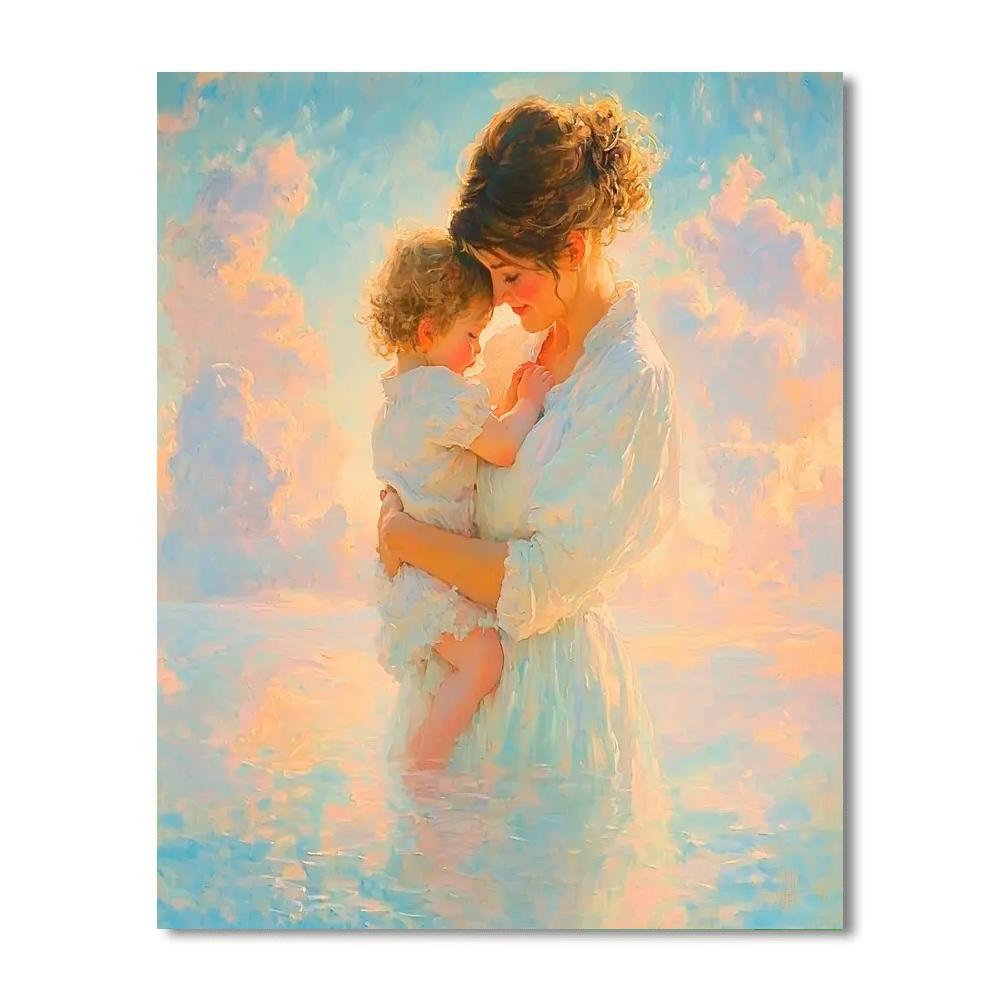 Cuddles In The Clouds Paint By Number