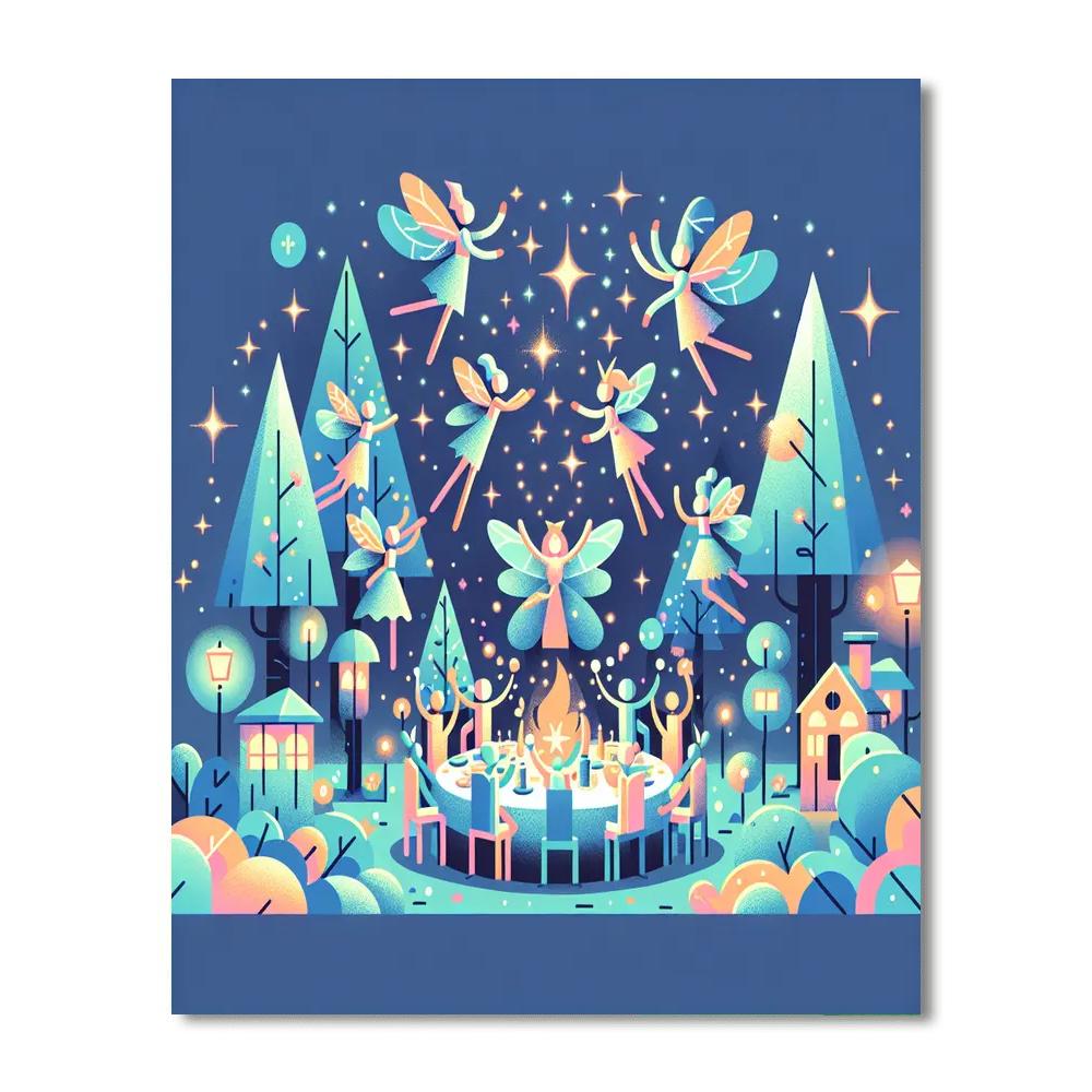 Forest Fairy Fête Paint By Color