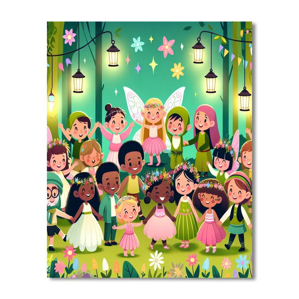 Fantasy Forest Party Paint By Number