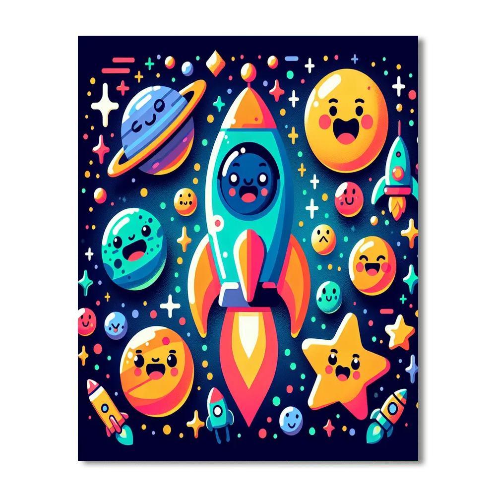 Cosmic Dreamers Paint By Numbers Kits