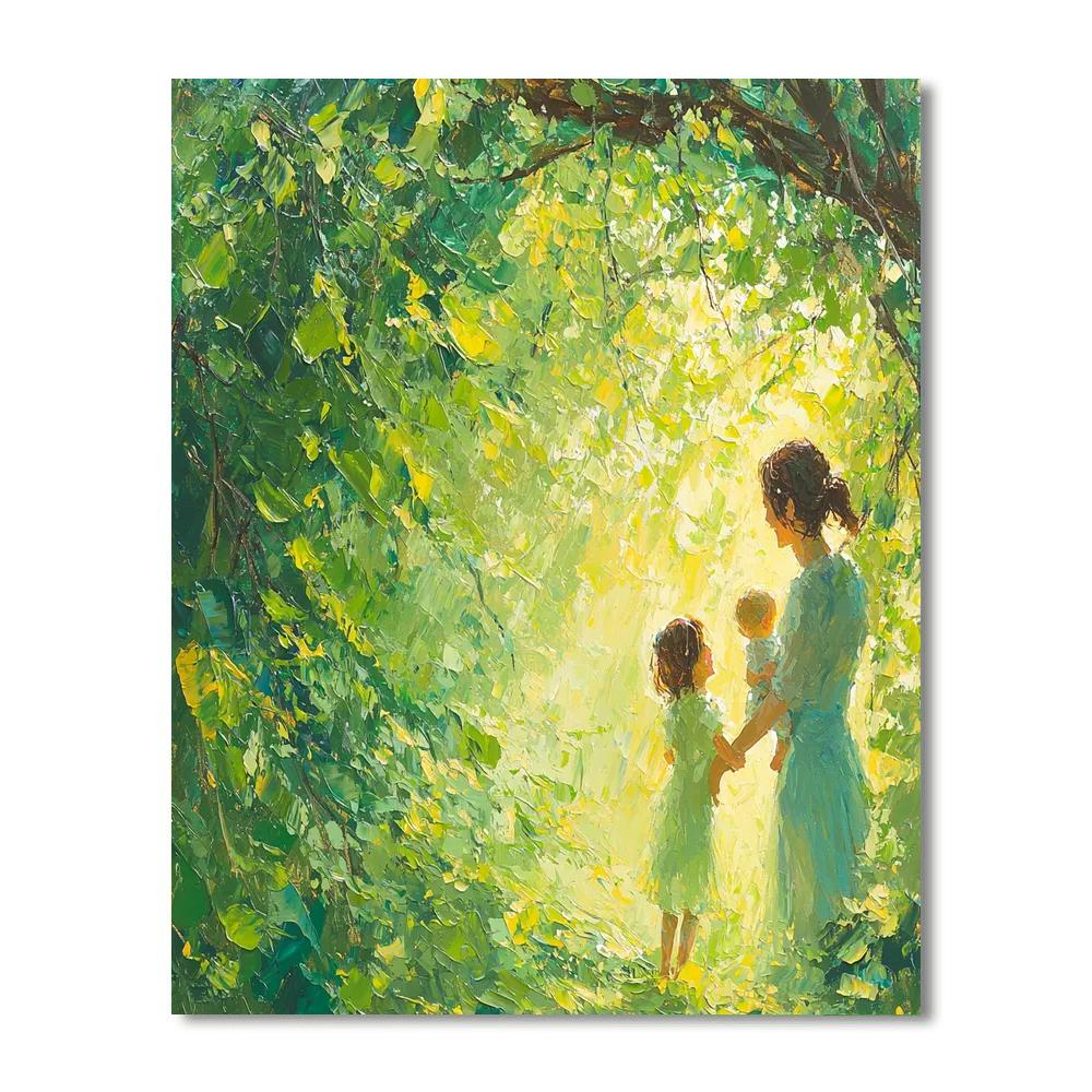 Magic Under The Canopy DIY Paint By Numbers