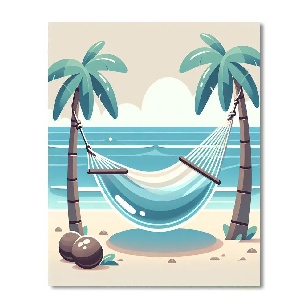 Tranquil Tropics Numbered Painting Kits
