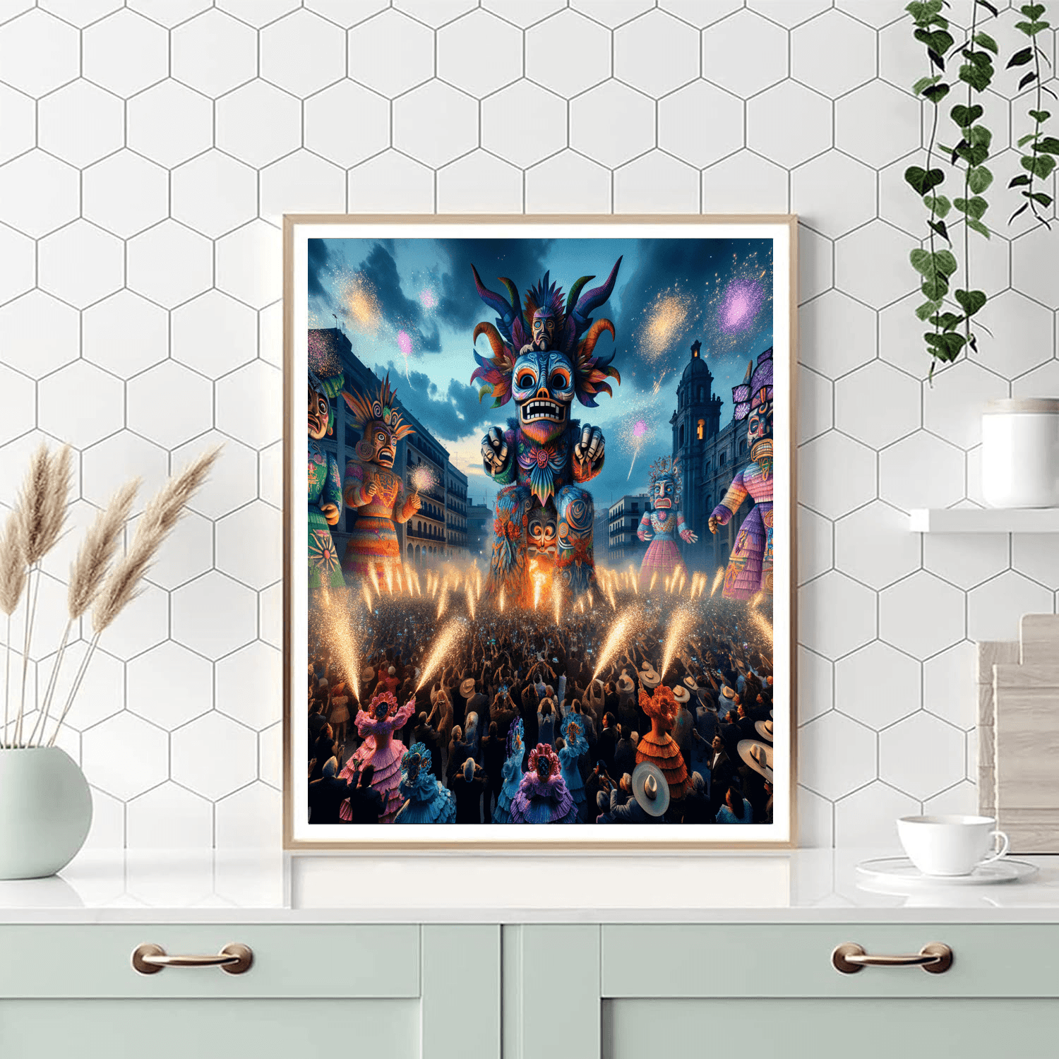 Fallas Festival - Valencia Paint By Color