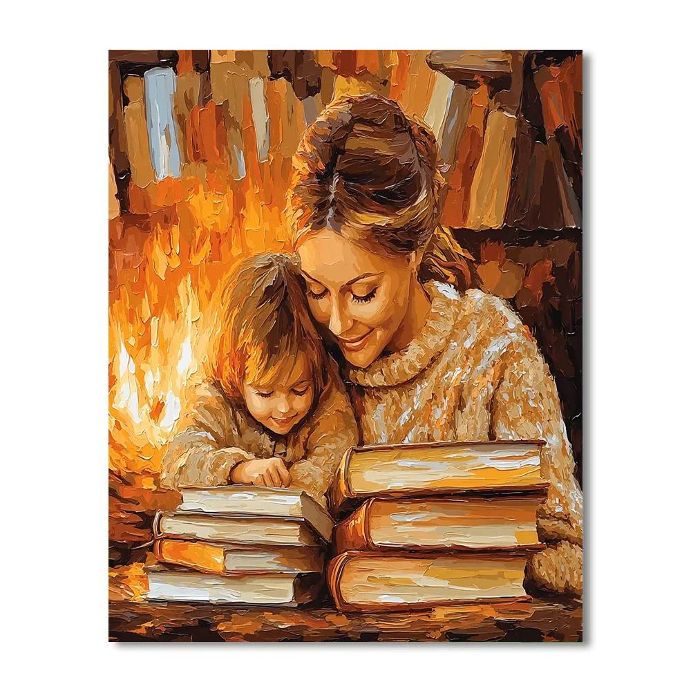 Mom's Storytime Nook Painting Number Kit