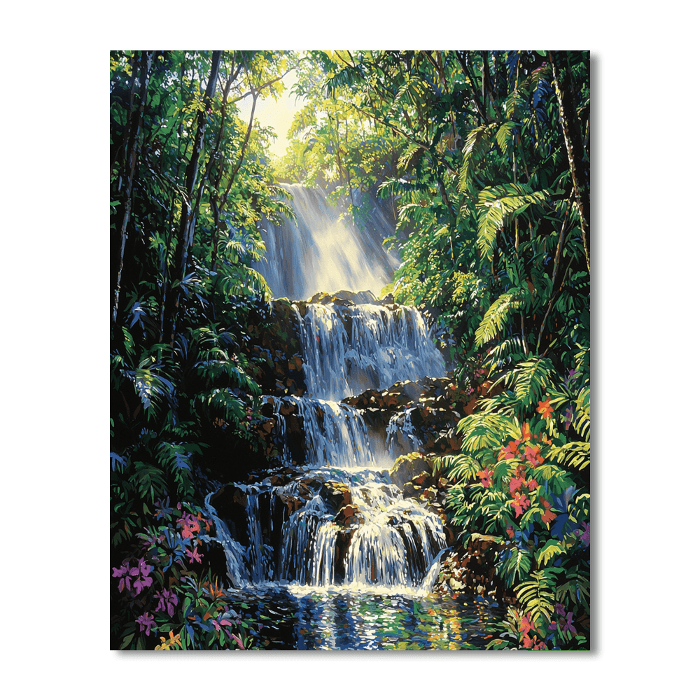 El Yunque National Forest - Puerto Rico Painting By Numbers Kit