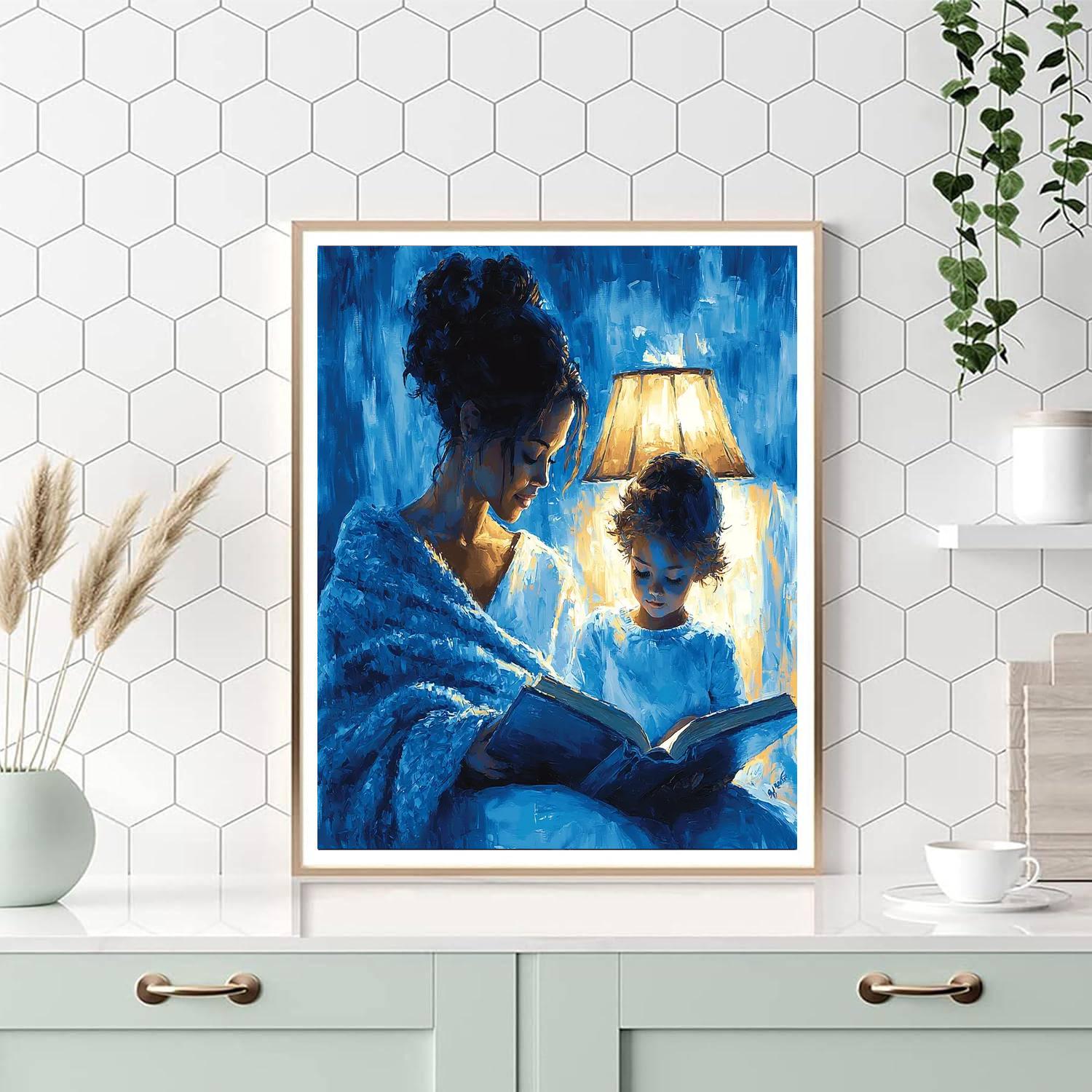 Midnight Storytime DIY Paint By Numbers