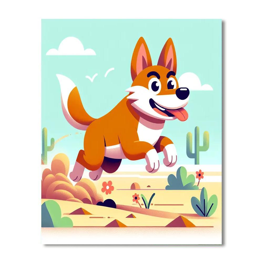 Daring Dingo Paint By Numbers Kits