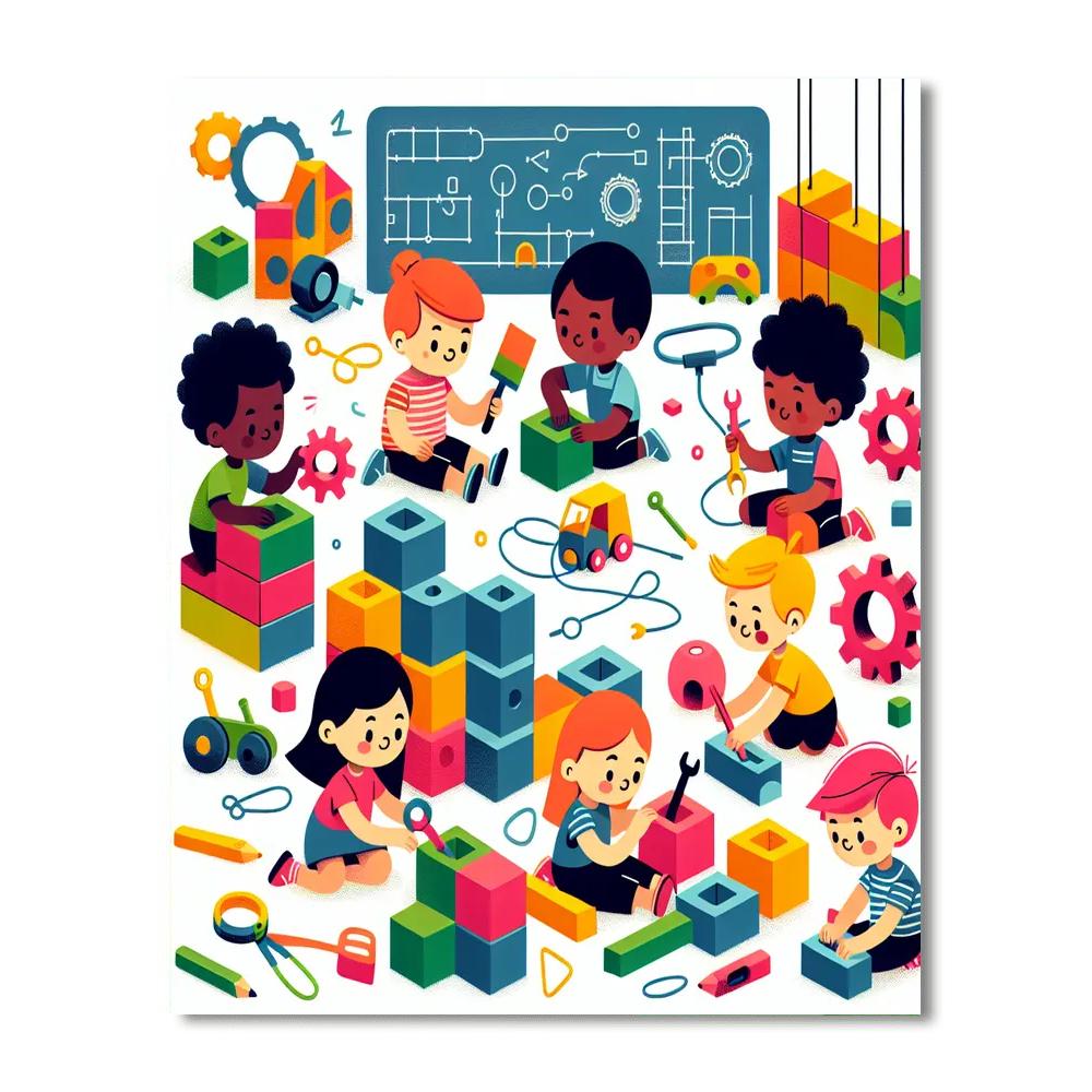 Epic Engineering Challenge Number Painting