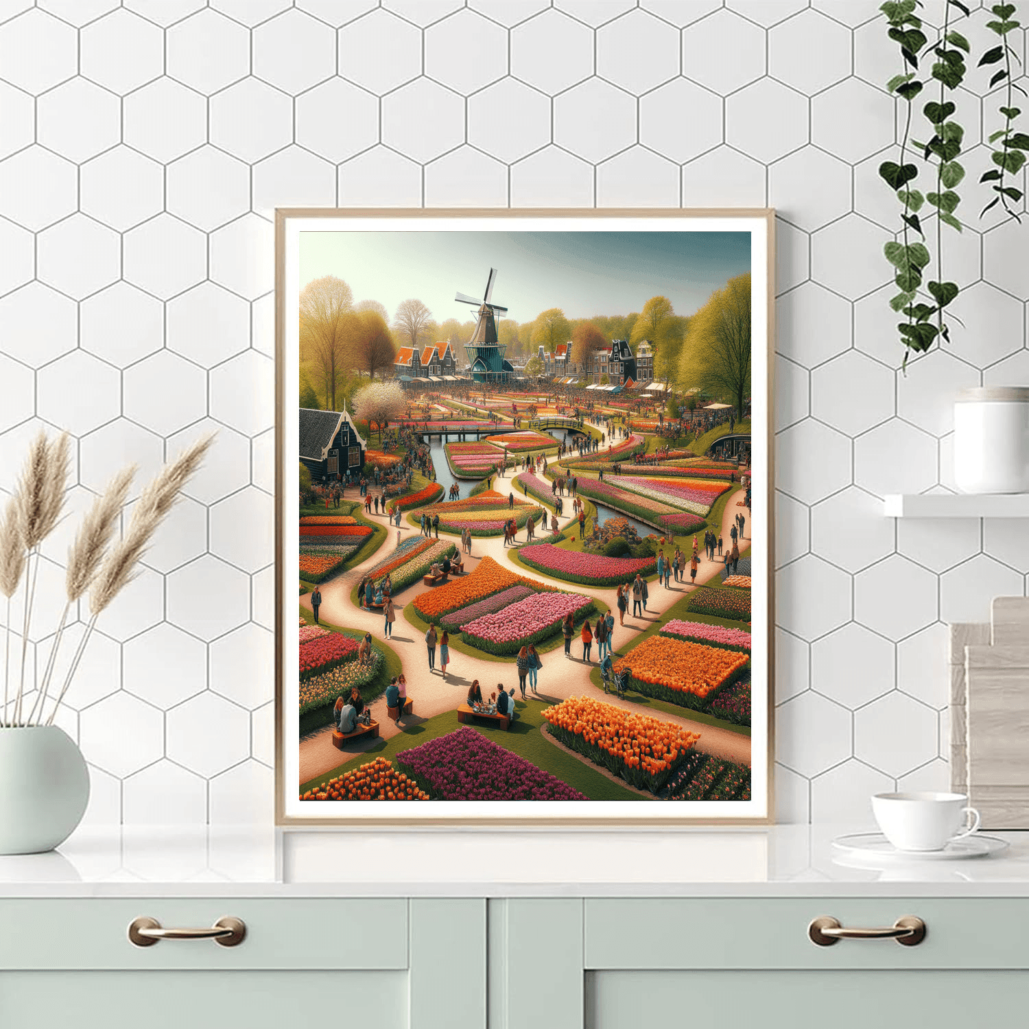 Tulip Festival - Amsterdam Paint By Number