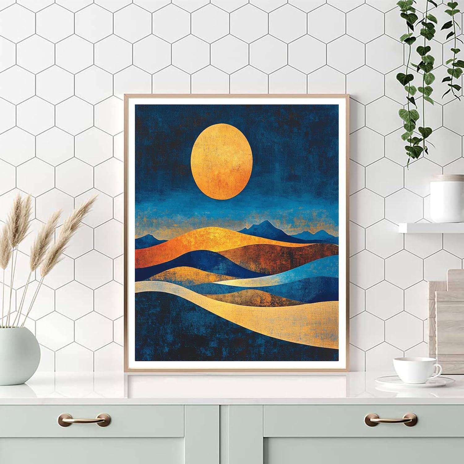 Max Ernst Inspired The Subconscious Tides  Paint By Numbers Kits