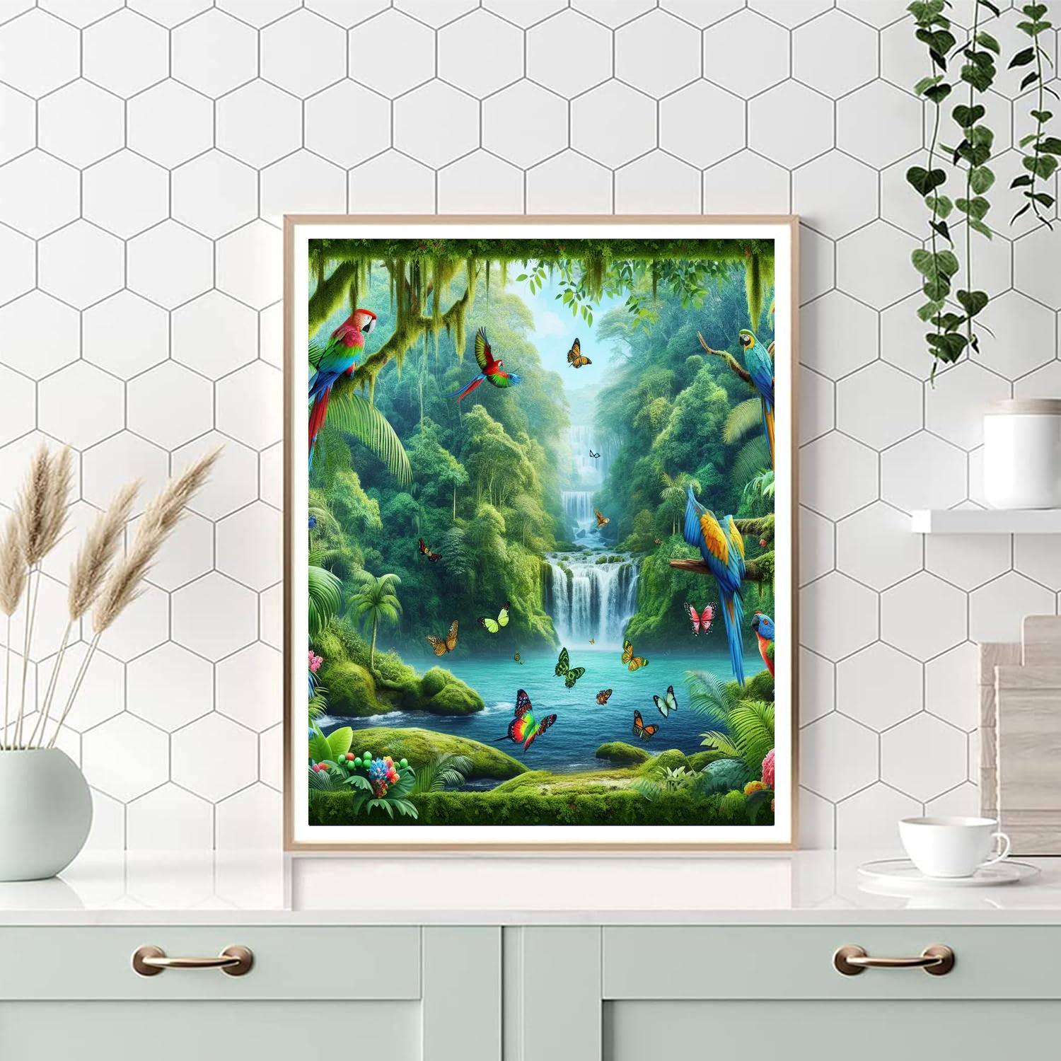 Rainforest Echoes Paint By Color