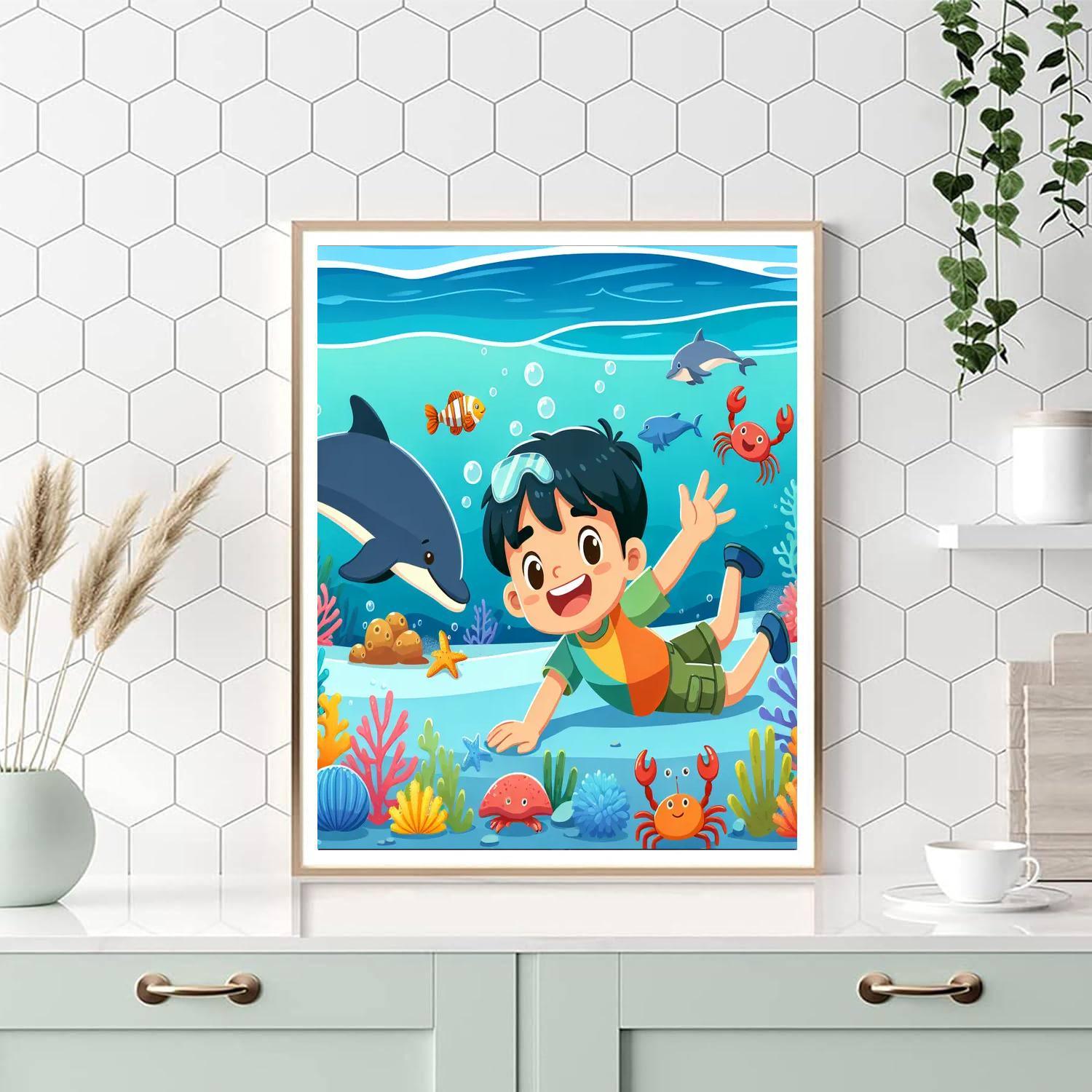 Ocean Expedition Journey Numbered Painting Kits