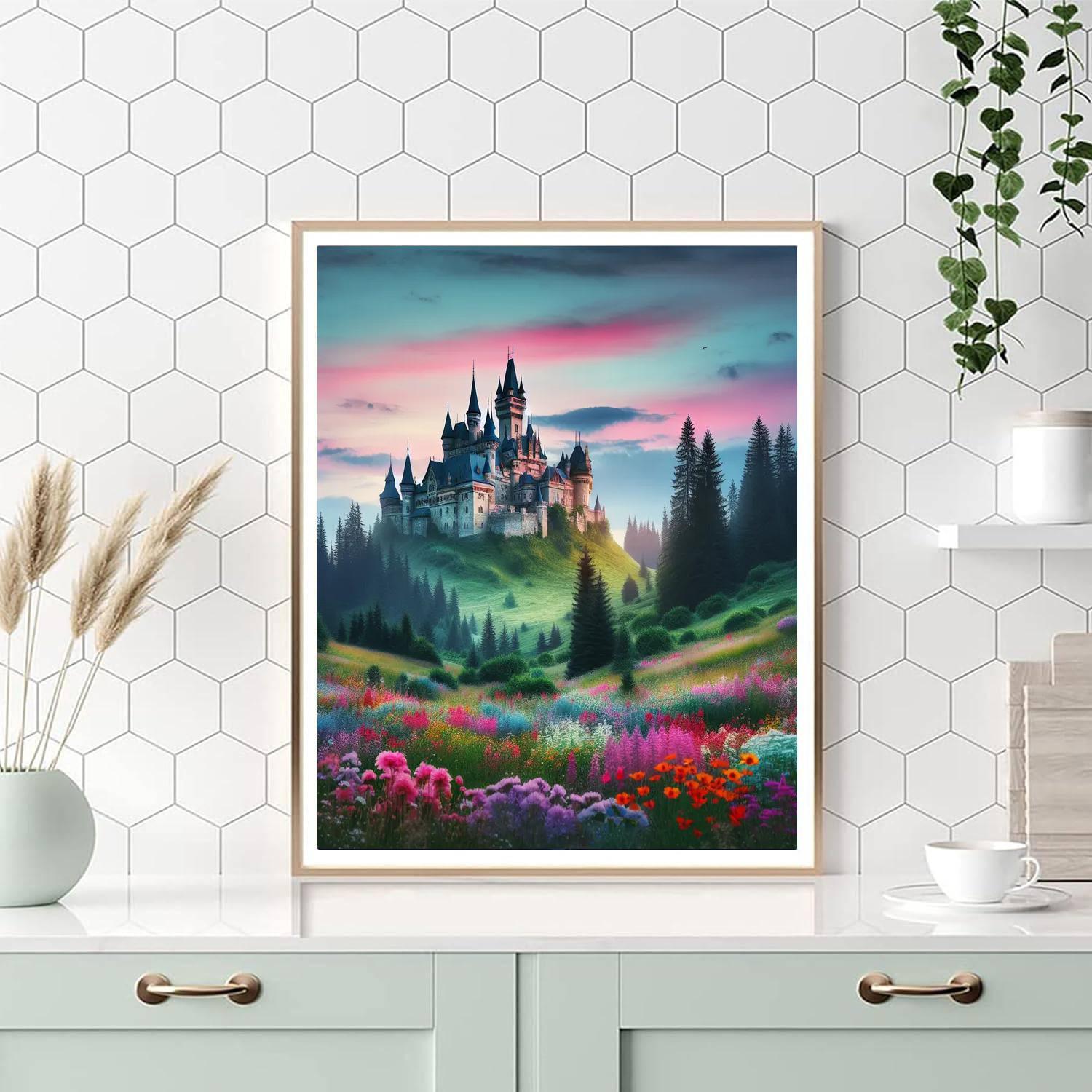 Fairy Tale Castle Retreat Paint By Number