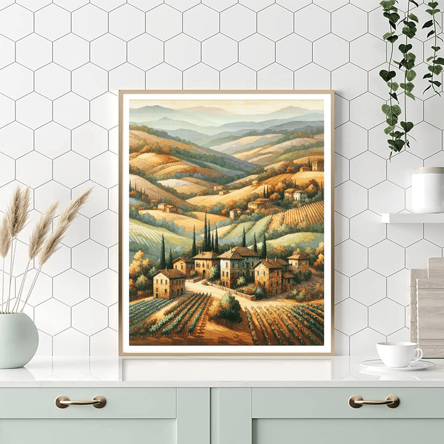 Italian Dreamscape Painting Number Kit