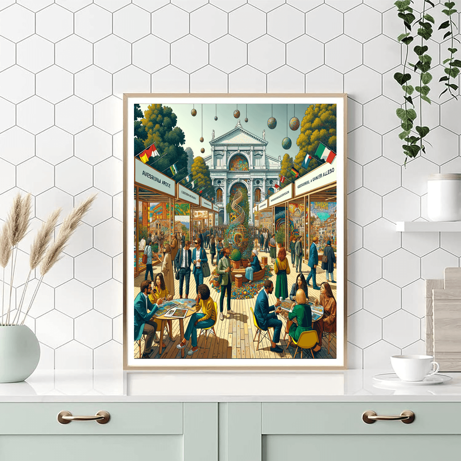 Venice Biennale - Venice, Italy Painting By Numbers Kit