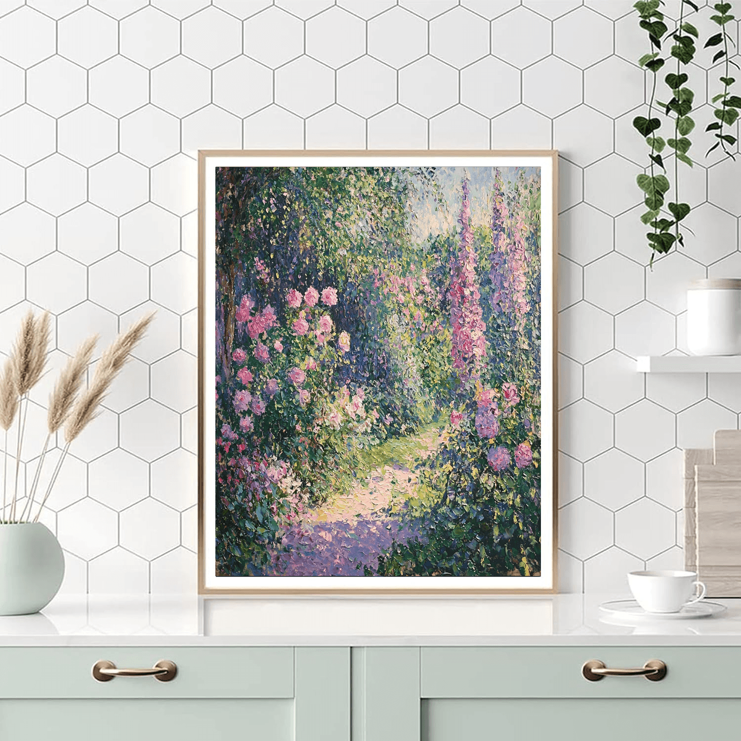 Monet Inspired Mystical Gardens  DIY Paint By Numbers